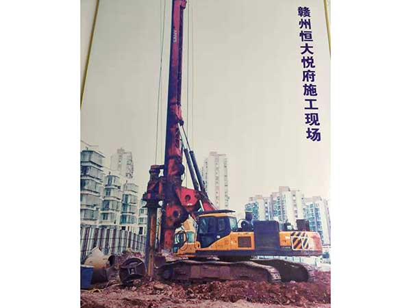 赣州恒大悦府施工