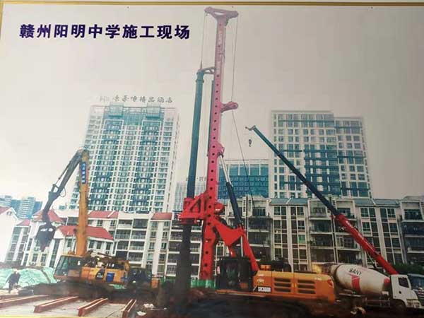 赣州阳明中学施工